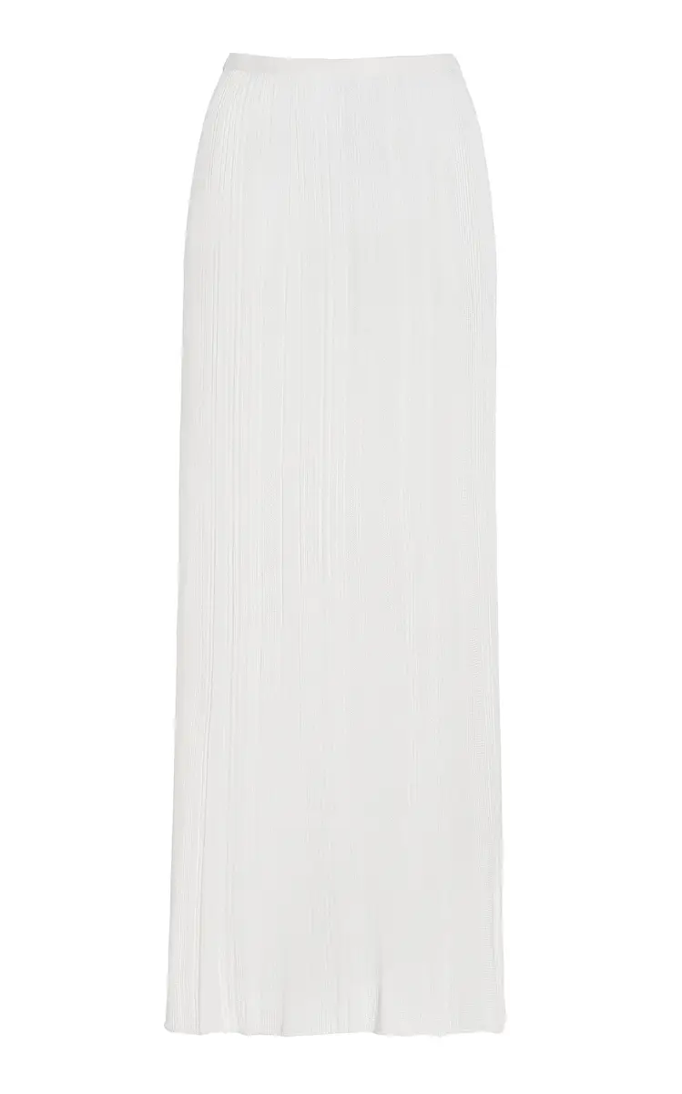 Gabriela Hearst Daniella Knit Silk Maxi Skirt | Image 1 Gabriela Hearst Daniella Knit Silk Maxi Skirt | Image 1