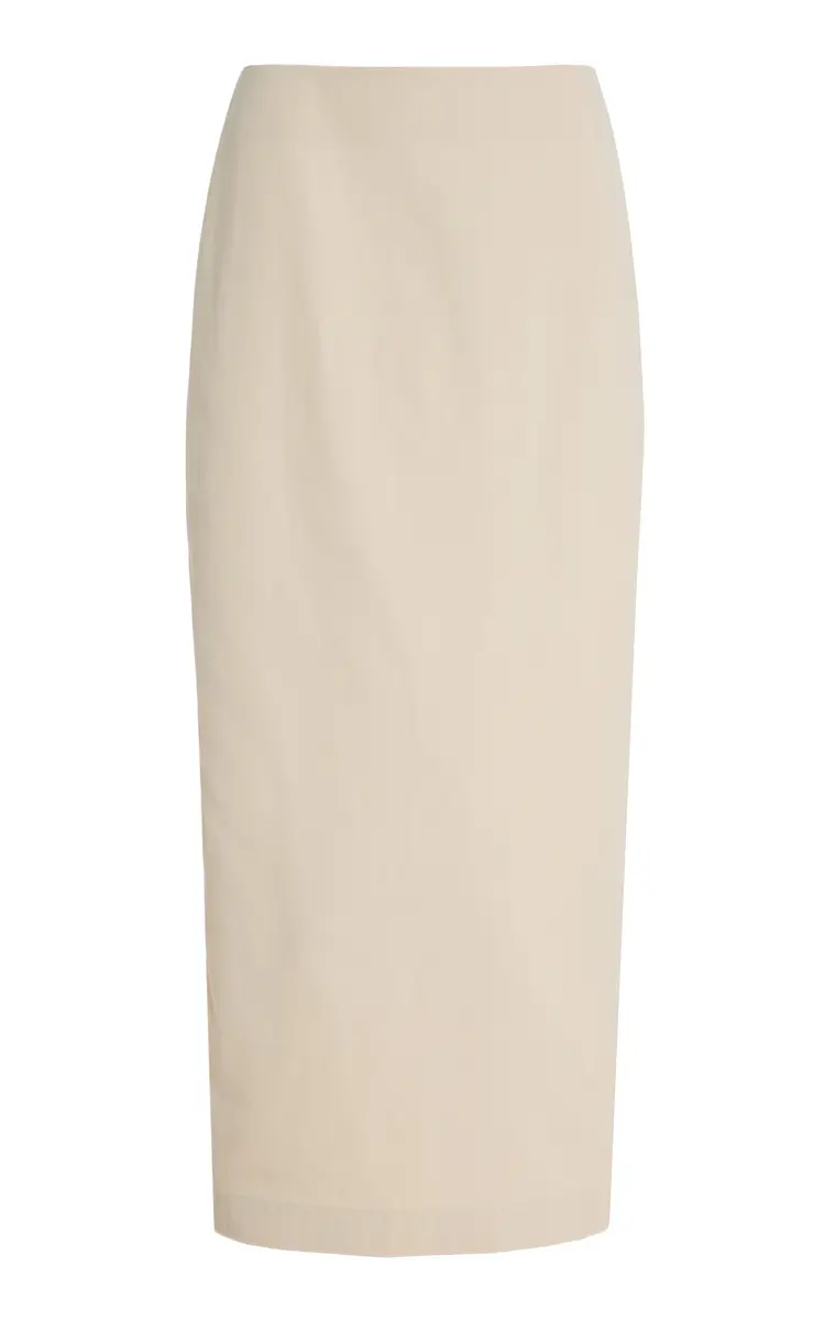 St. Agni Cotton-Nylon Column Maxi Skirt | Image 1 St. Agni Cotton-Nylon Column Maxi Skirt | Image 1