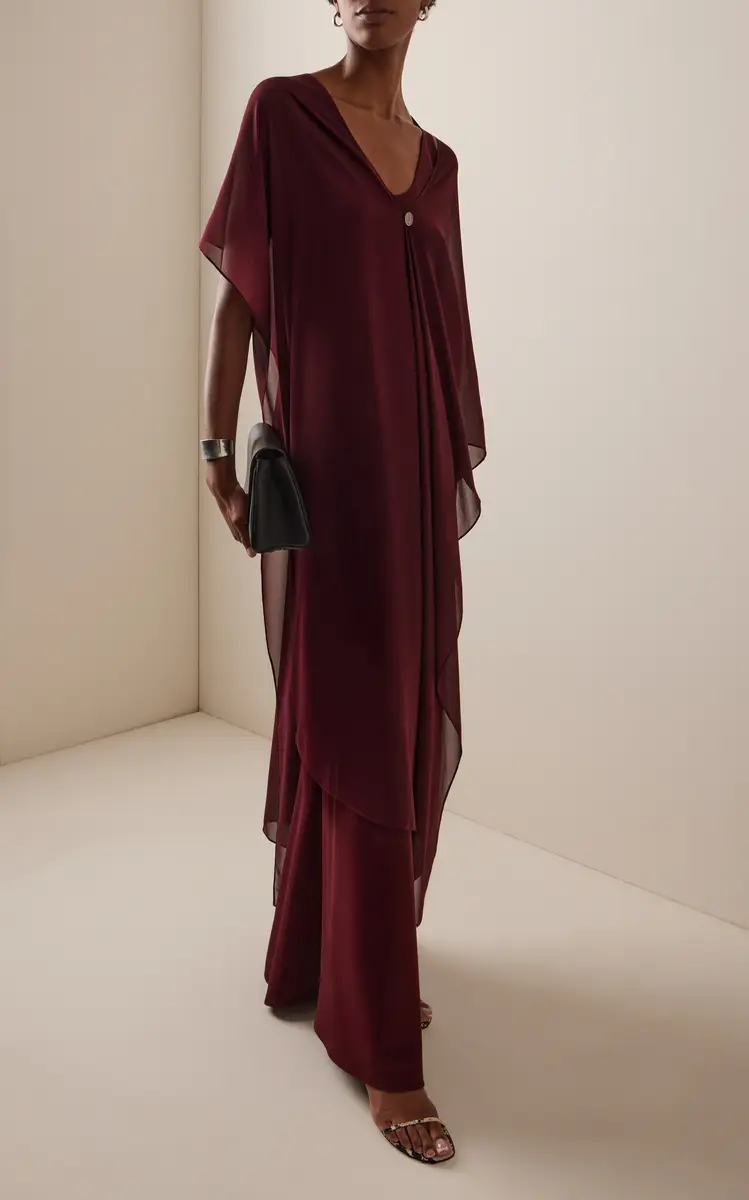 Carla Zampatti Bias-Cut Crepe Skirt | Thumbnail 2 Carla Zampatti Bias-Cut Crepe Skirt | Thumbnail 2