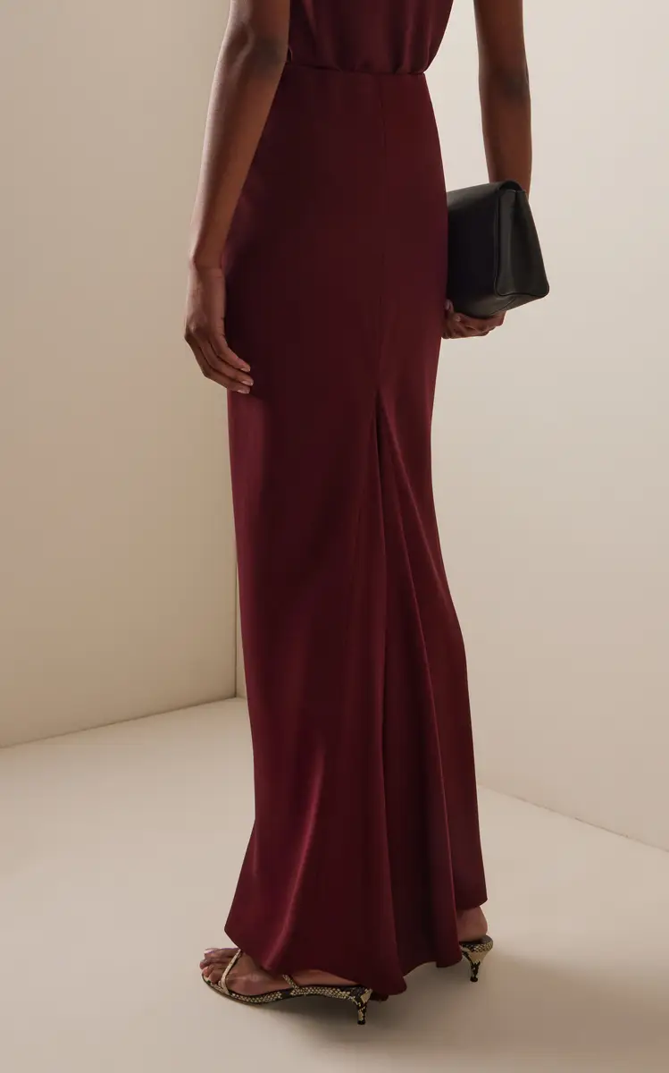 Carla Zampatti Bias-Cut Crepe Skirt | Thumbnail 4 Carla Zampatti Bias-Cut Crepe Skirt | Thumbnail 4