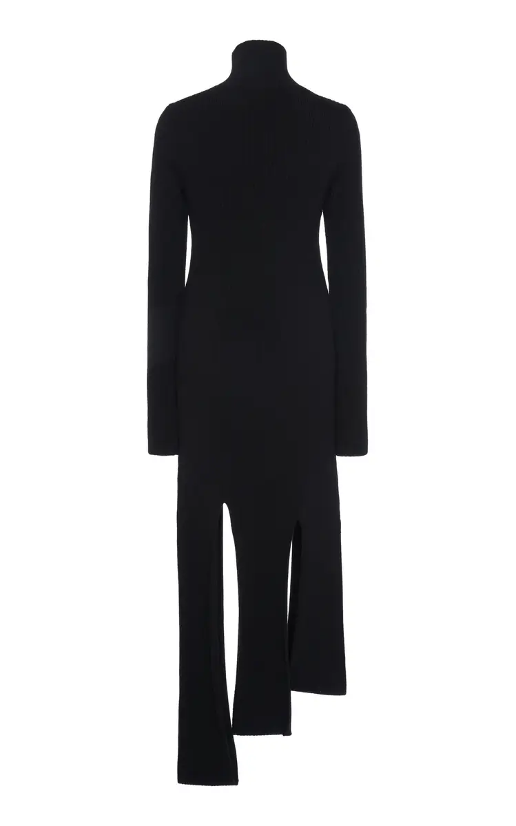 Bottega Veneta Turtleneck Ribbed Knit Mini Dress | Thumbnail 3 Bottega Veneta Turtleneck Ribbed Knit Mini Dress | Thumbnail 3