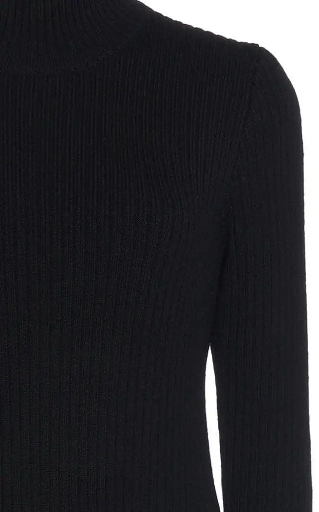 Bottega Veneta Turtleneck Ribbed Knit Mini Dress | Thumbnail 4 Bottega Veneta Turtleneck Ribbed Knit Mini Dress | Thumbnail 4