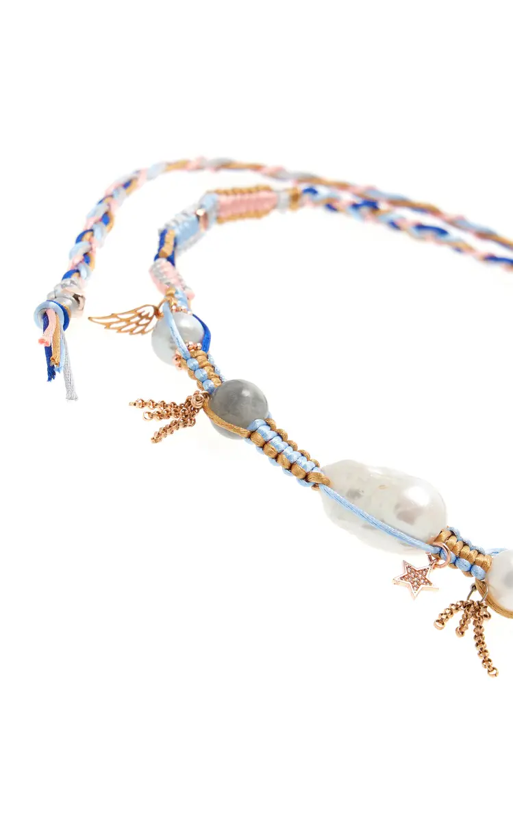 Joie DiGiovanni Summer Sky Angel Silk Pearl Rocker Necklace | Thumbnail 3 Joie DiGiovanni Summer Sky Angel Silk Pearl Rocker Necklace | Thumbnail 3