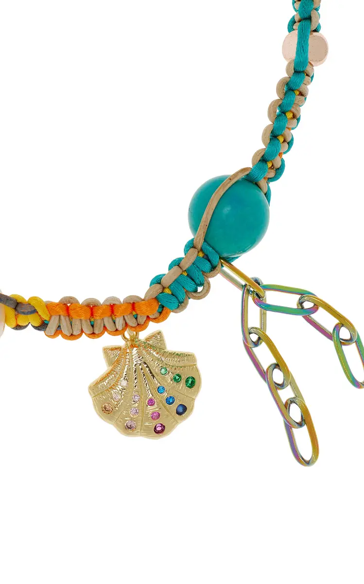 Joie DiGiovanni Rocker Turquoise; Seashell Bracelet - Turquoise - OS - Moda Operandi | Thumbnail 5 Joie DiGiovanni Rocker Turquoise; Seashell Bracelet - Turquoise - OS - Moda Operandi | Thumbnail 5