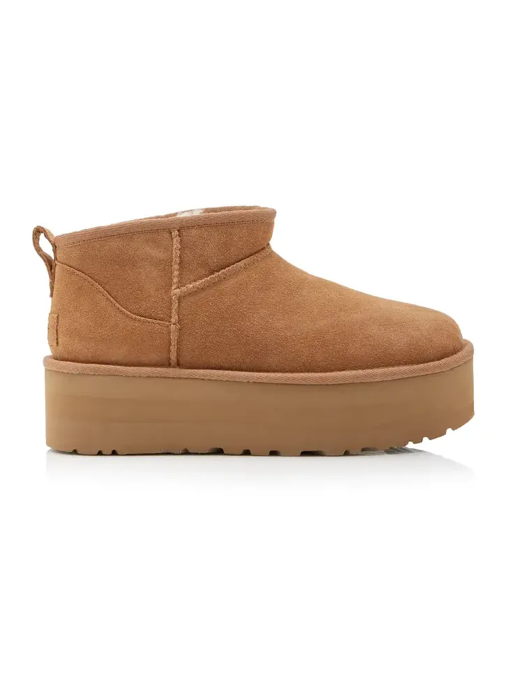 Classic Ultra Mini Sheepskin Platform Boots