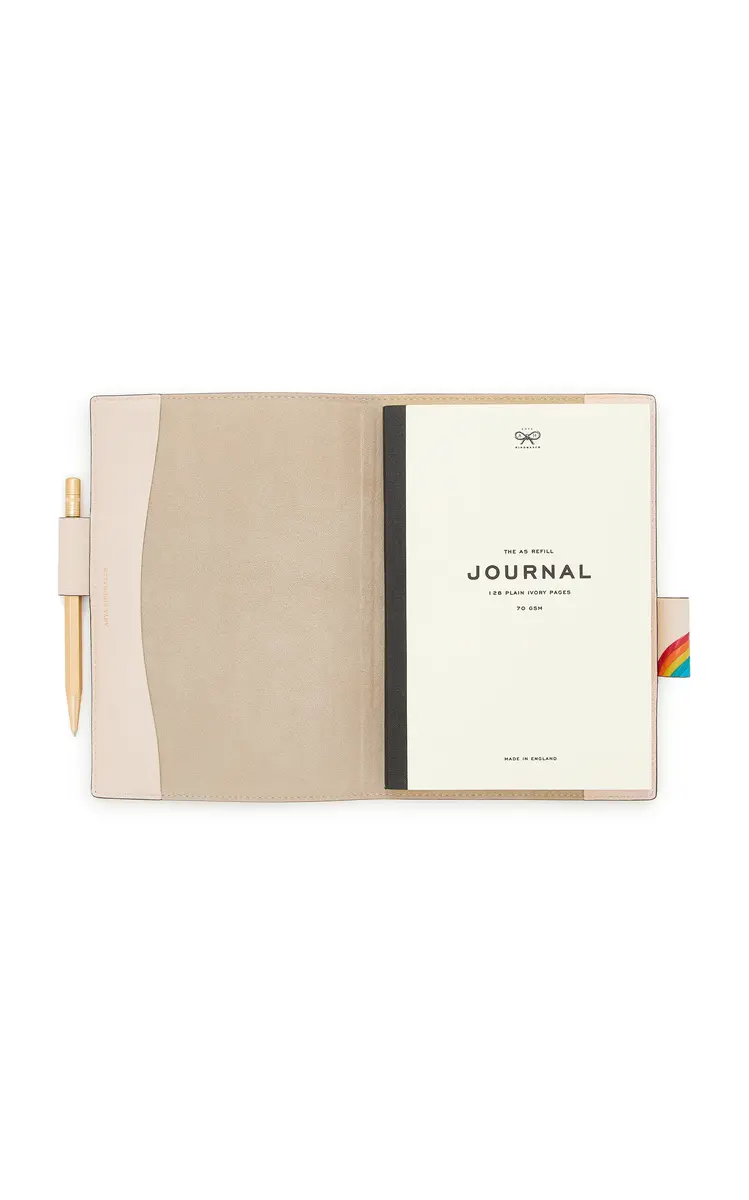 Anya Hindmarch Sticker Leather A5 Journal | Thumbnail 2 Anya Hindmarch Sticker Leather A5 Journal | Thumbnail 2