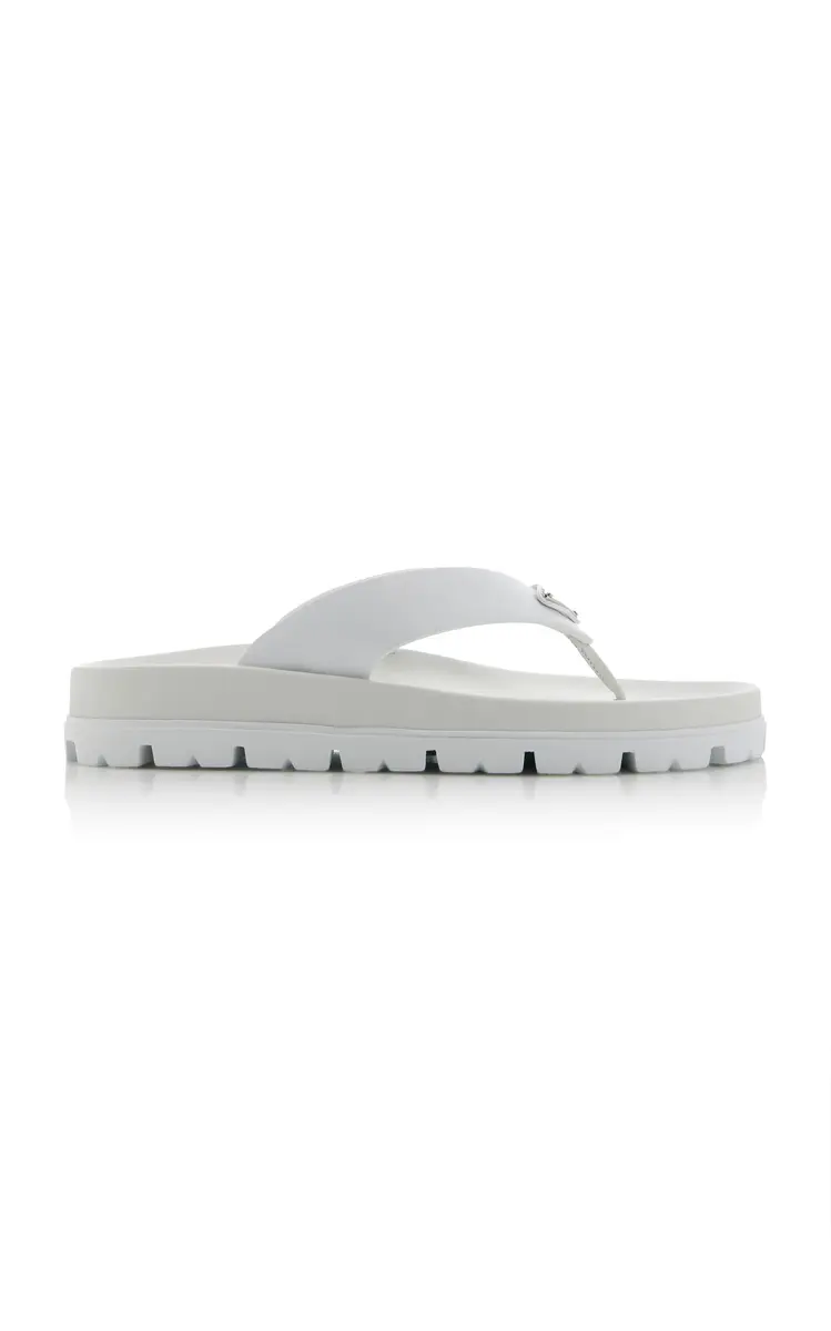 Leather Flip-Flop Sandals Leather Flip-Flop Sandals