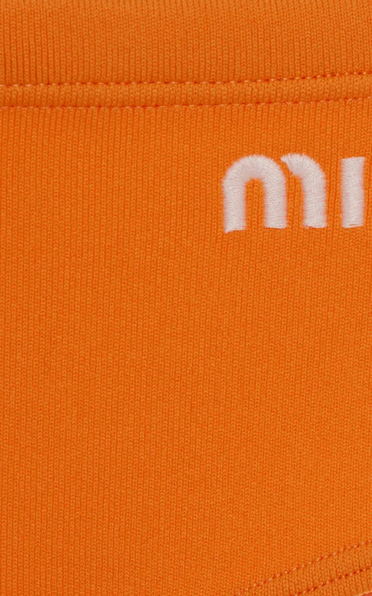 Miu Miu Logo-Knit Nylon Panties | Thumbnail 5 Miu Miu Logo-Knit Nylon Panties | Thumbnail 5