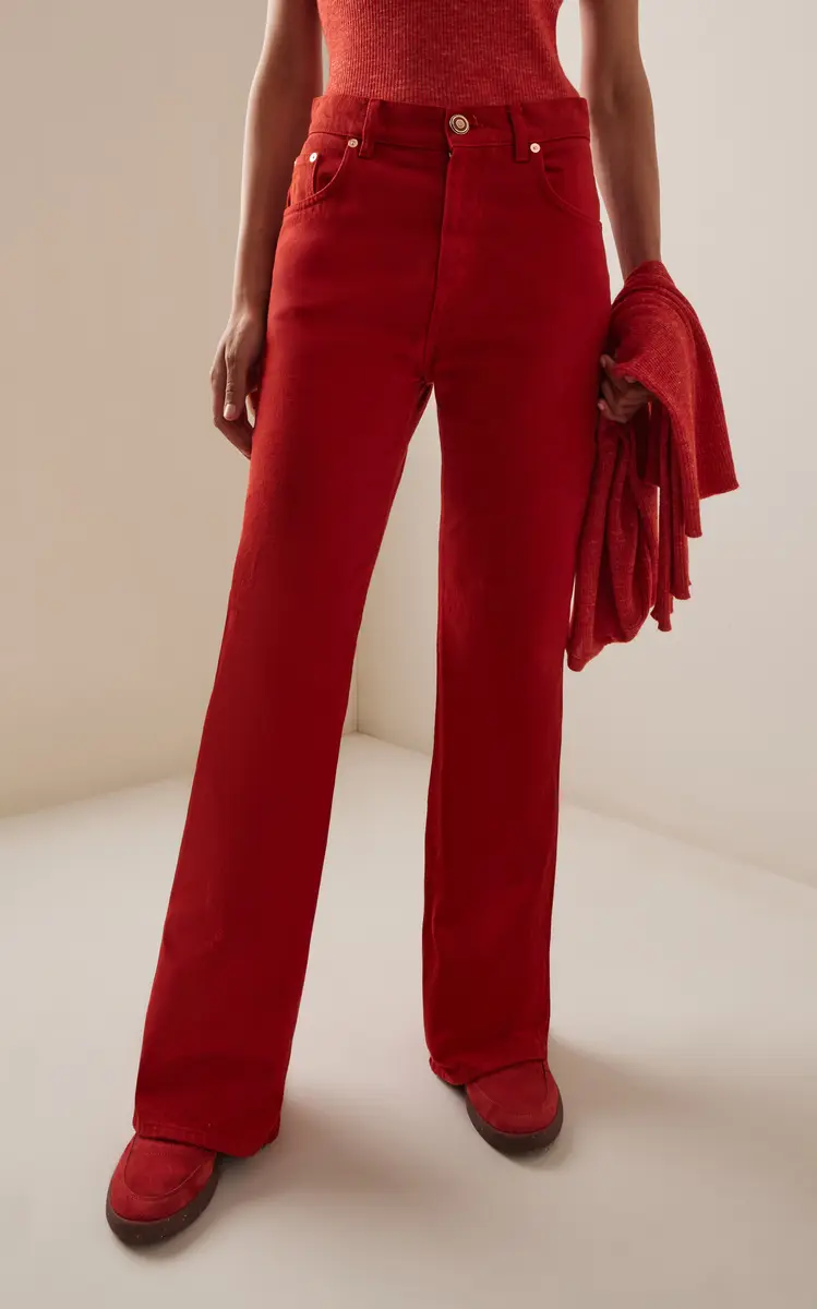 Gabriela Hearst Willa Long Bootcut Jeans | Thumbnail 3 Gabriela Hearst Willa Long Bootcut Jeans | Thumbnail 3