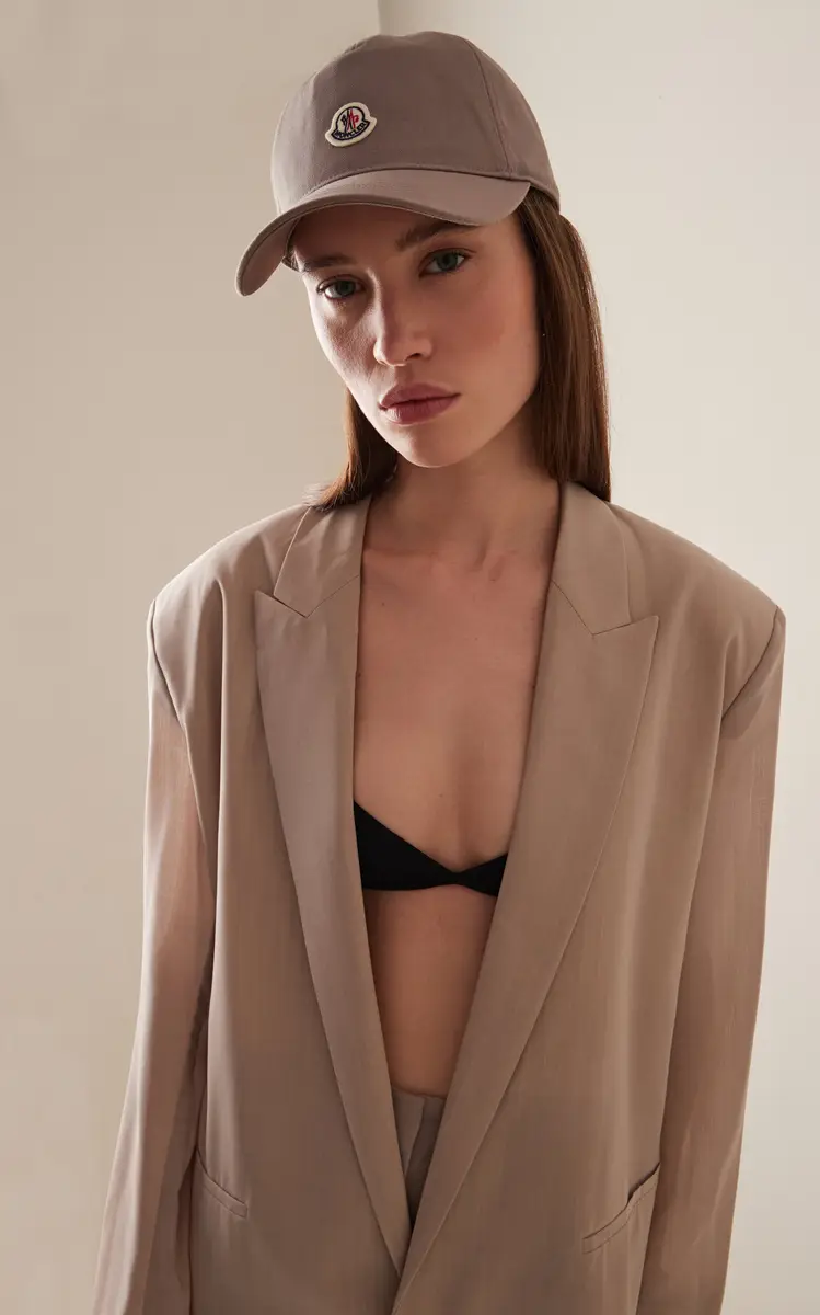 Moncler Cotton Baseball Cap | Thumbnail 2 Moncler Cotton Baseball Cap | Thumbnail 2