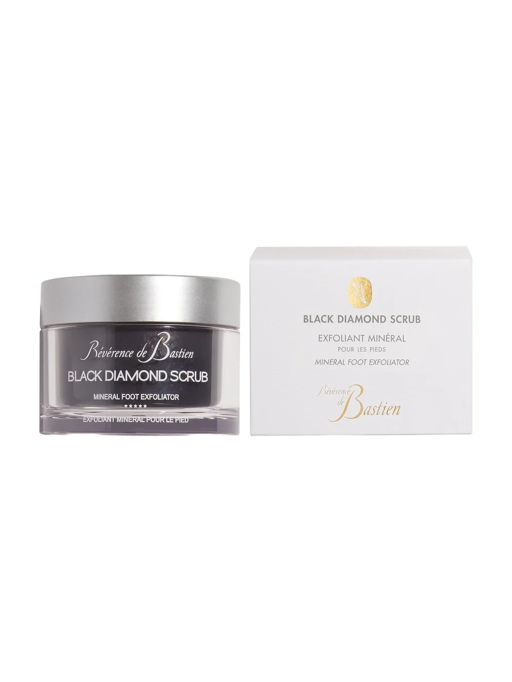 Révérence de Bastien Exclusive Black Diamond Scrub Mineral Foot Exfoliator