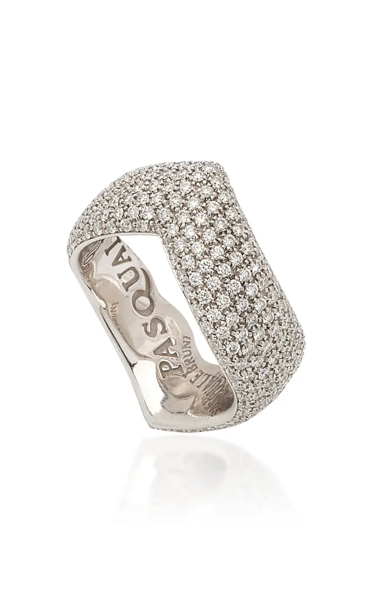 Pasquale Bruni Sensual Touch 18K White Gold Diamond Ring | Thumbnail 2 Pasquale Bruni Sensual Touch 18K White Gold Diamond Ring | Thumbnail 2
