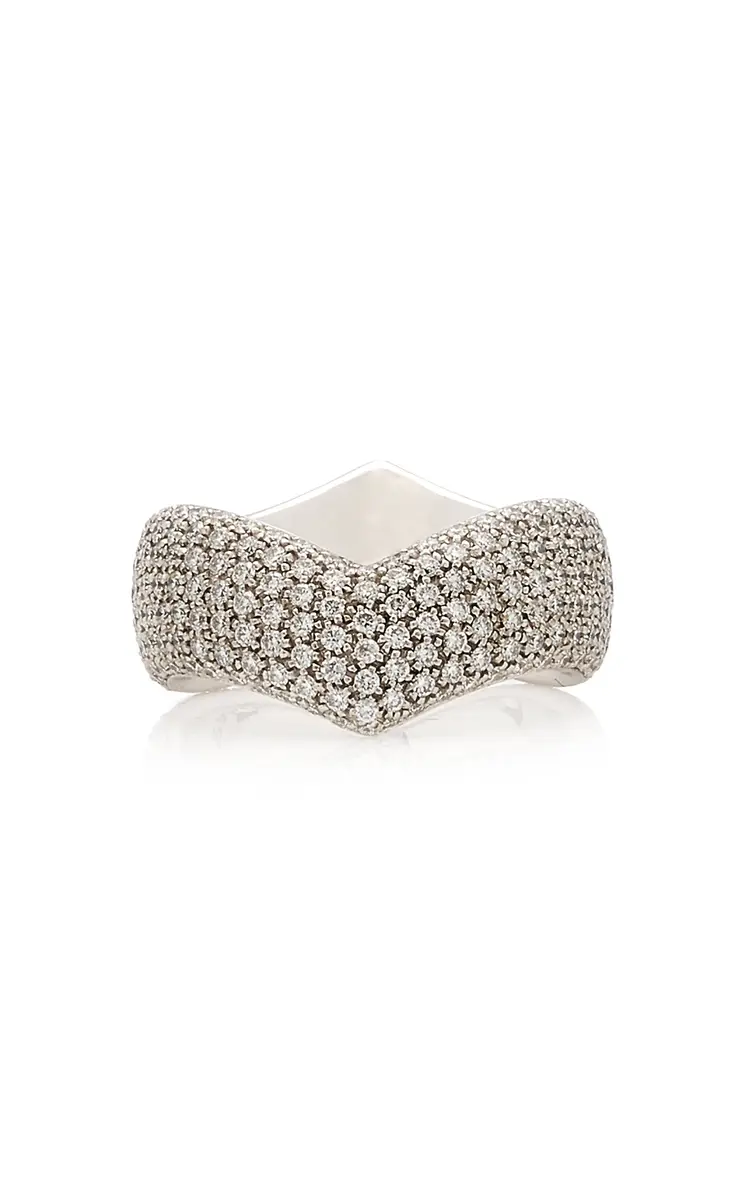 Pasquale Bruni Sensual Touch 18K White Gold Diamond Ring | Thumbnail 5 Pasquale Bruni Sensual Touch 18K White Gold Diamond Ring | Thumbnail 5