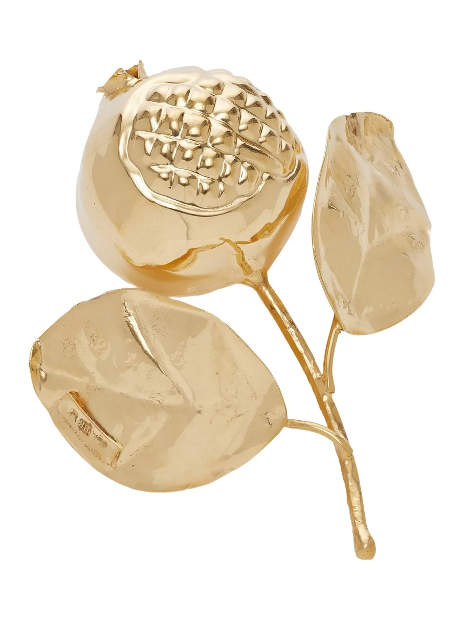Small Gold Pomegranate
