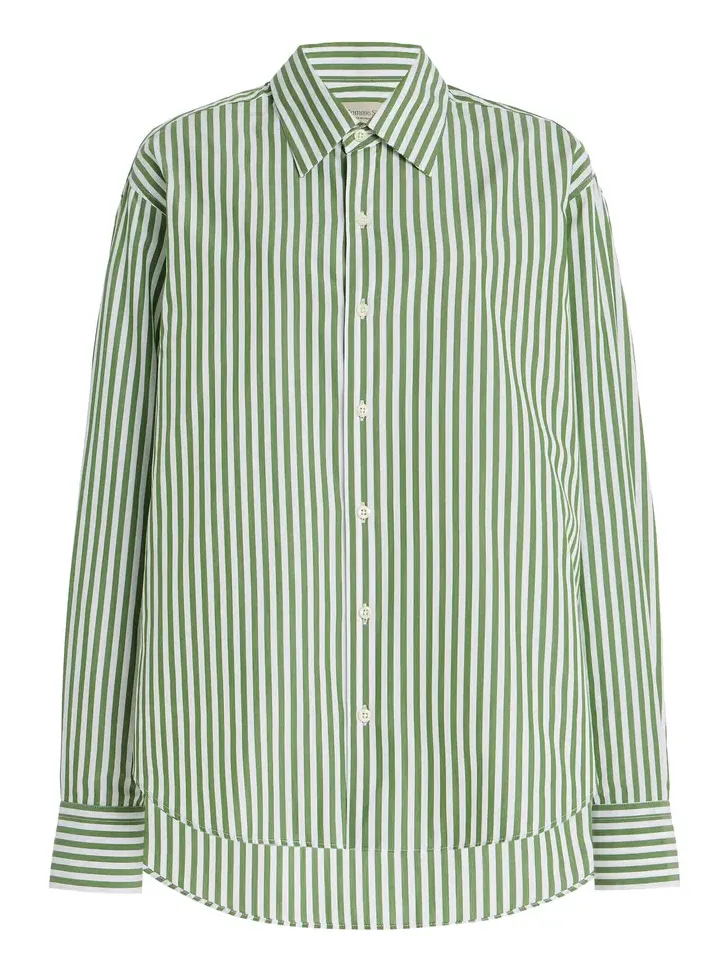 La Classica Striped Cotton-Poplin Shirt La Classica Striped Cotton-Poplin Shirt