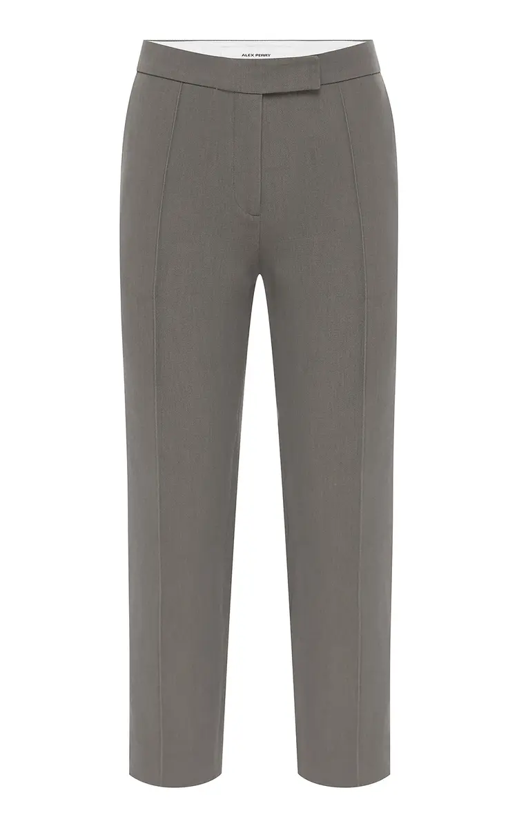 Alex Perry Cropped Wool-Blend Straight-Leg Pants | Thumbnail 4