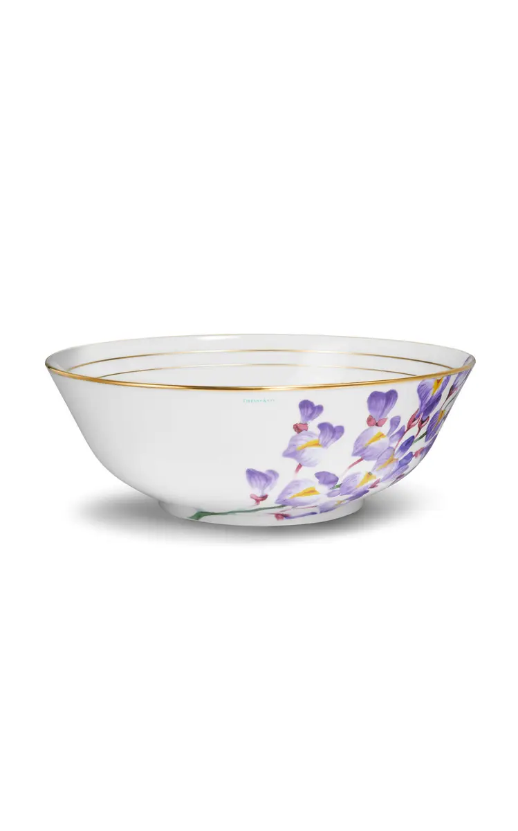 Tiffany & Co. Wisteria Porcelain Serving Bowl - Multi | Thumbnail 3 Tiffany & Co. Wisteria Porcelain Serving Bowl - Multi | Thumbnail 3