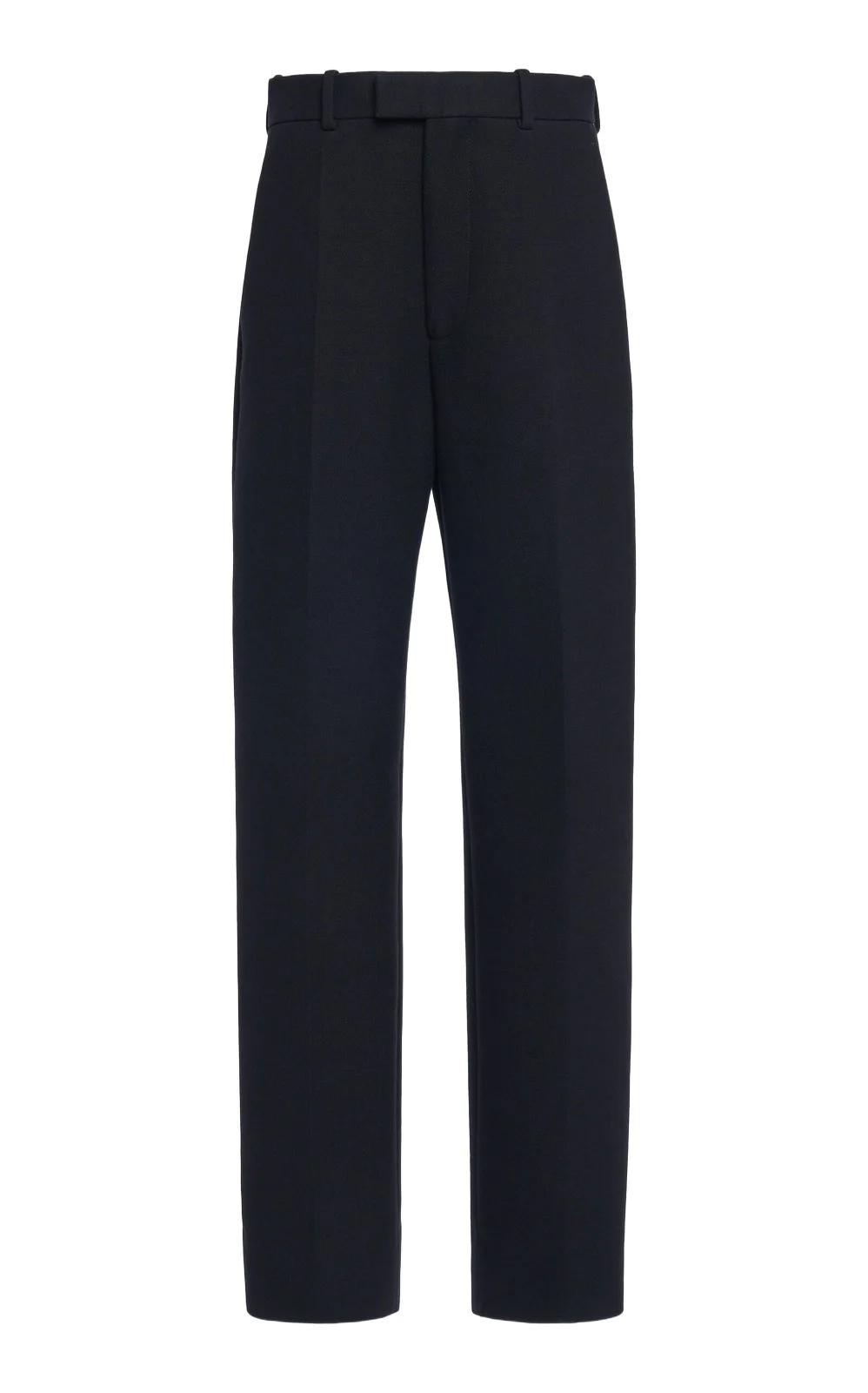 Cotton-Blend Melange Straight-Leg Pants Cotton-Blend Melange Straight-Leg Pants