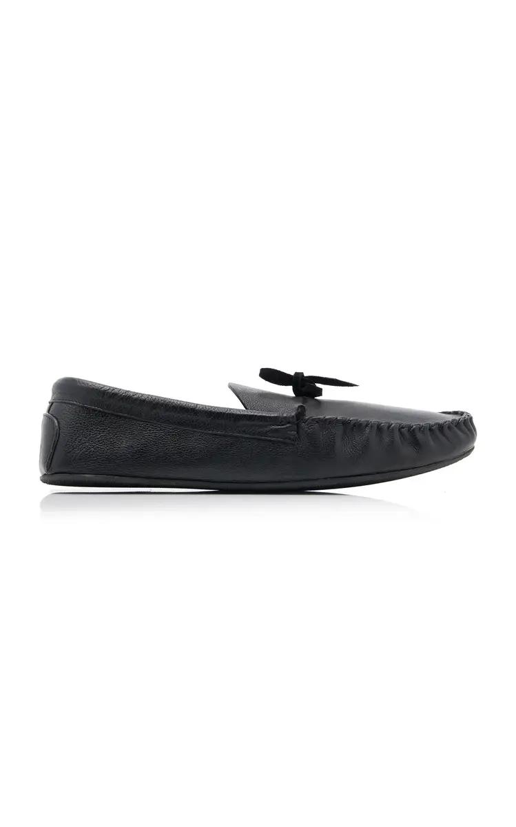 The Row Lucca Leather Mocassins | Thumbnail 7 The Row Lucca Leather Mocassins | Thumbnail 7