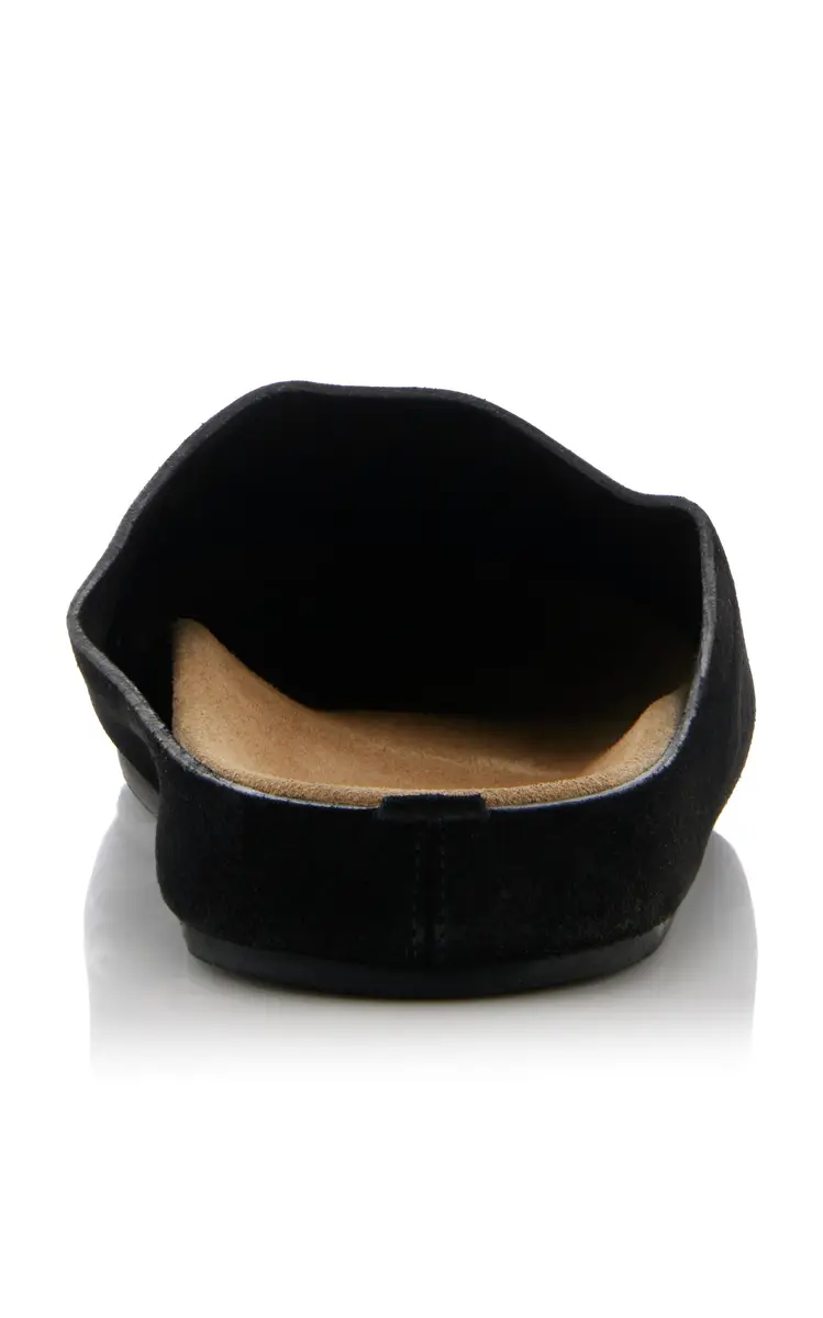 The Row Hugo Suede Mules | Thumbnail 5 The Row Hugo Suede Mules | Thumbnail 5