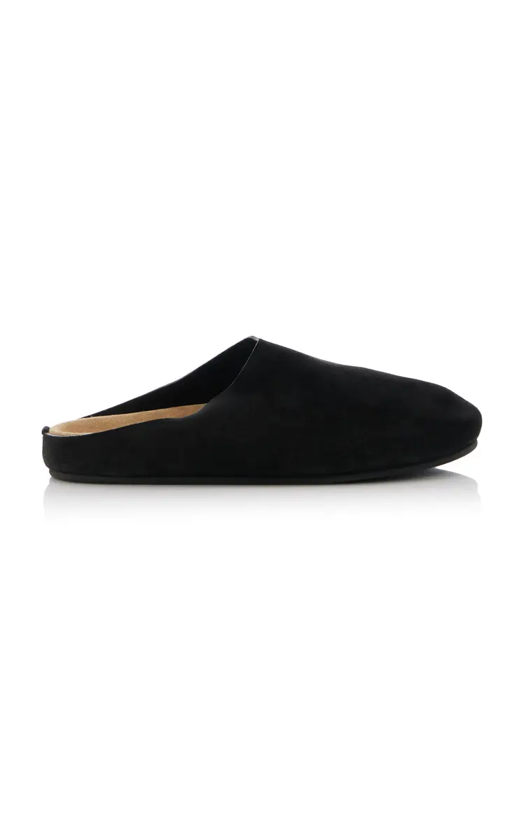 Hugo Suede Mules