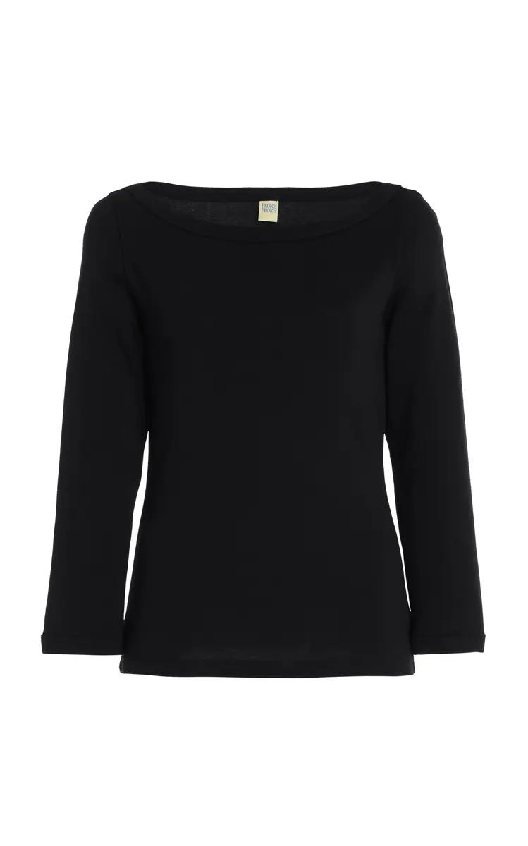 Flore Flore Exclusive Steffi Cotton T-Shirt | Thumbnail 2 Flore Flore Exclusive Steffi Cotton T-Shirt | Thumbnail 2
