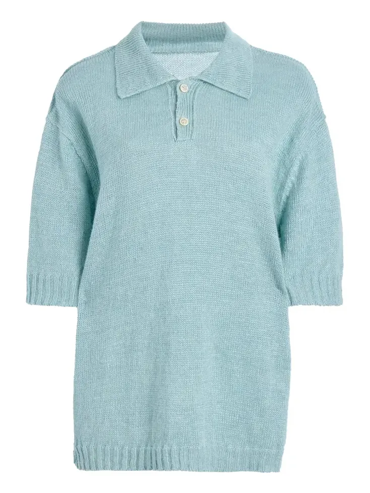 Maison Margiela Hemp Polo Shirt