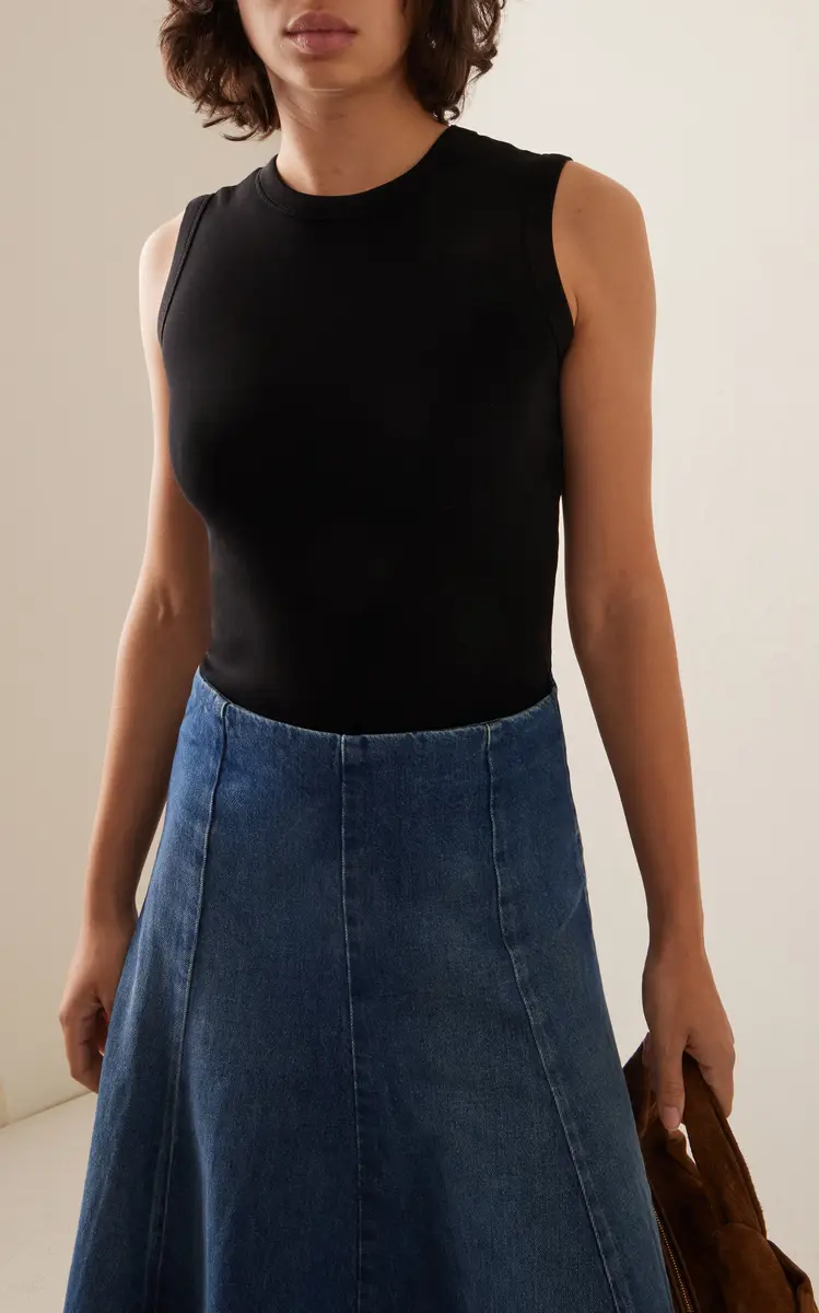 FLORE FLORE Esmé Cotton Tank Top | Thumbnail 3