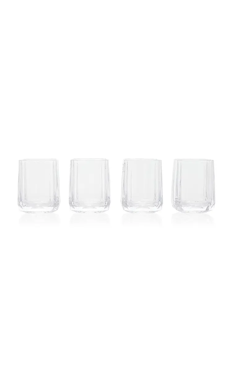 Tiffany & Co. Facet Set-of-Four Crystal Shot Glasses | Thumbnail 3 Tiffany & Co. Facet Set-of-Four Crystal Shot Glasses | Thumbnail 3