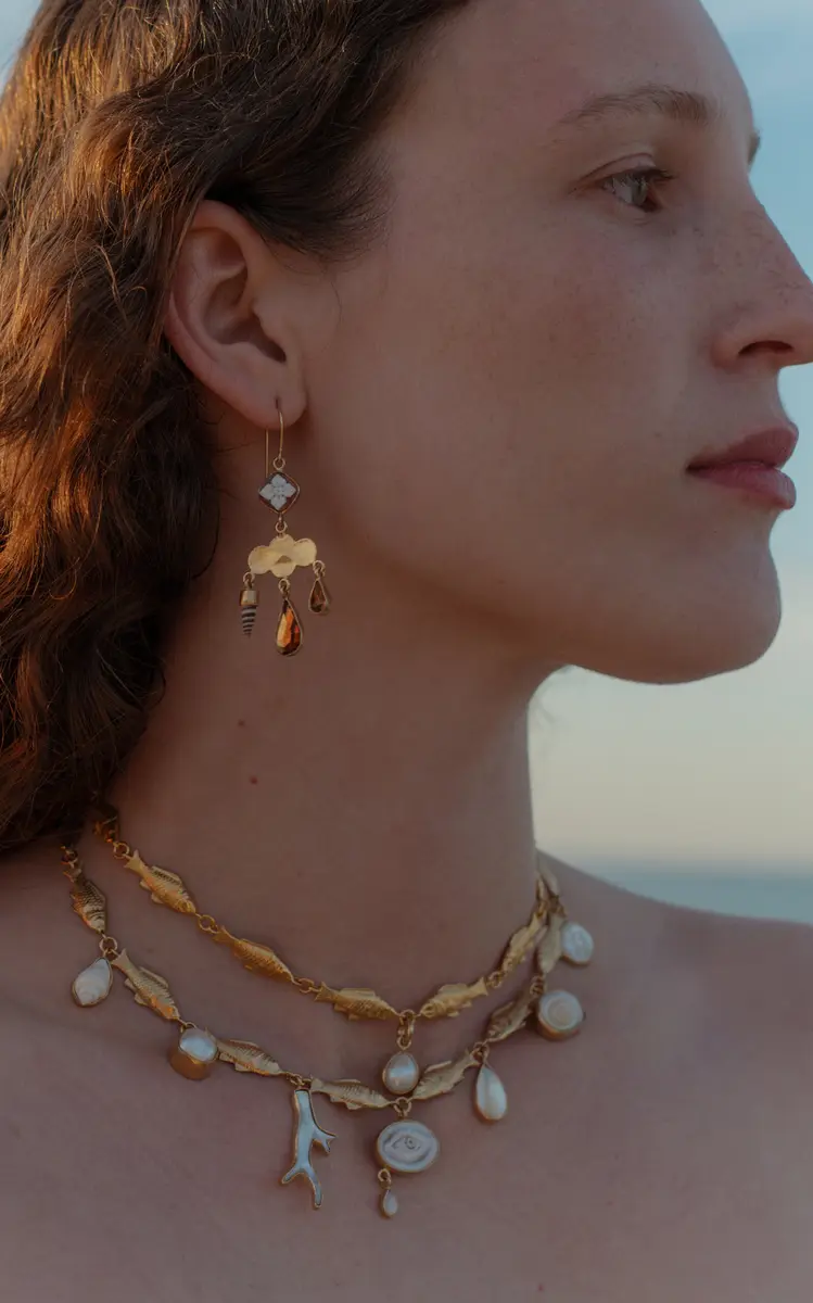 Grainne Morton 18K Gold Plated Silver Fish Necklace | Thumbnail 3 Grainne Morton 18K Gold Plated Silver Fish Necklace | Thumbnail 3