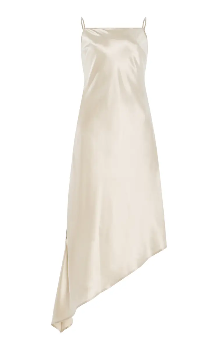 By Malene Birger Exclusive Leviana Satin Midi Dress | Thumbnail 7 By Malene Birger Exclusive Leviana Satin Midi Dress | Thumbnail 7