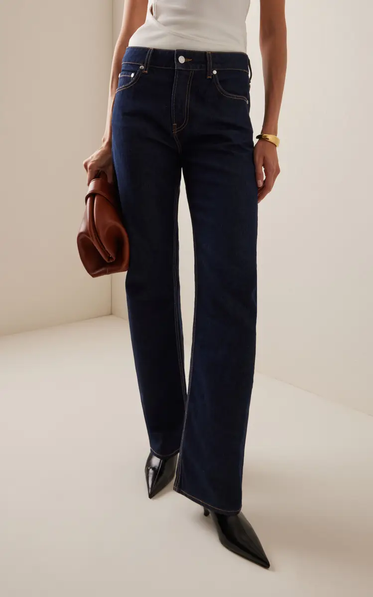 EB Denim Alida Mid-Rise Bowed Jeans | Thumbnail 3