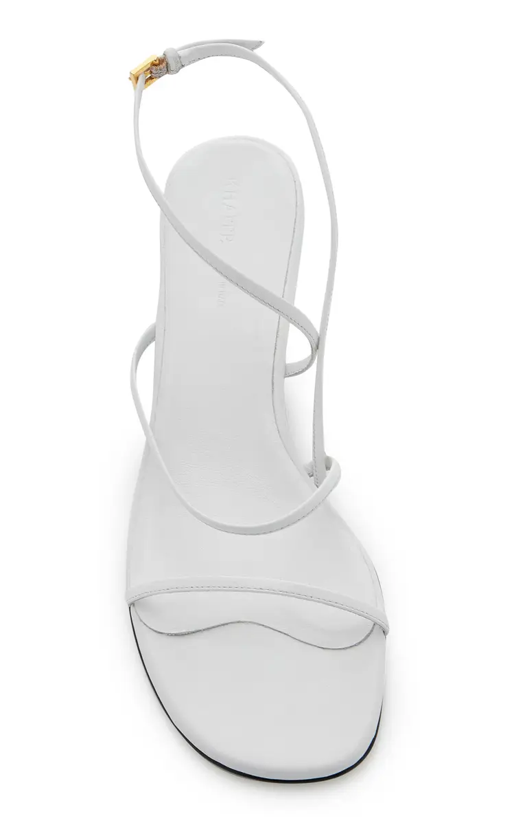 Khaite Loop Leather Sandals | Thumbnail 5