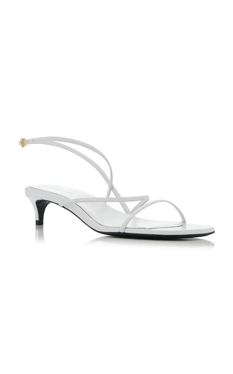 Khaite Loop Leather Sandals | Thumbnail 6