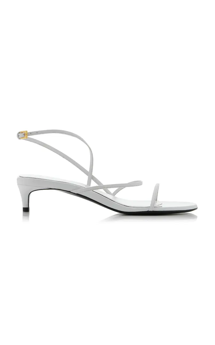 Khaite Loop Leather Sandals | Thumbnail 9