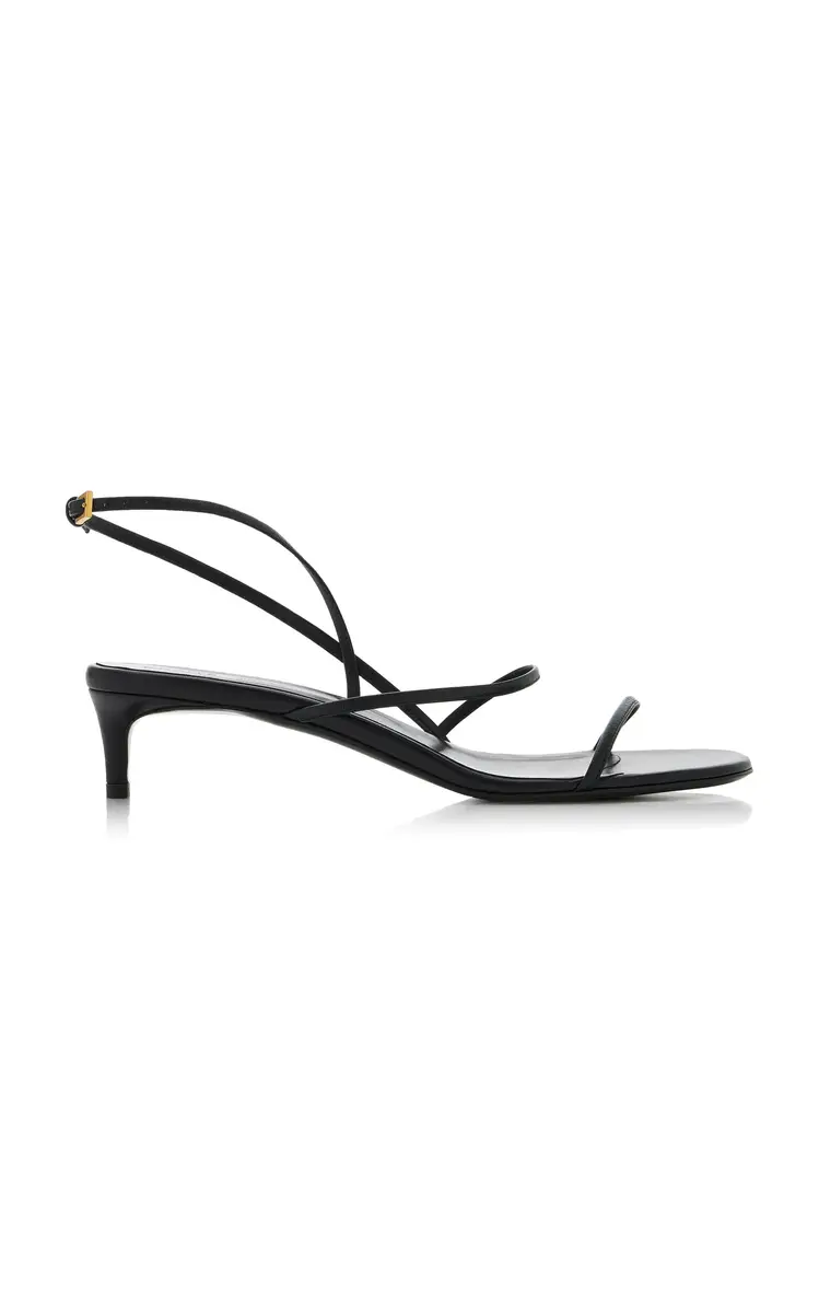 Khaite Loop Leather Sandals | Thumbnail 10