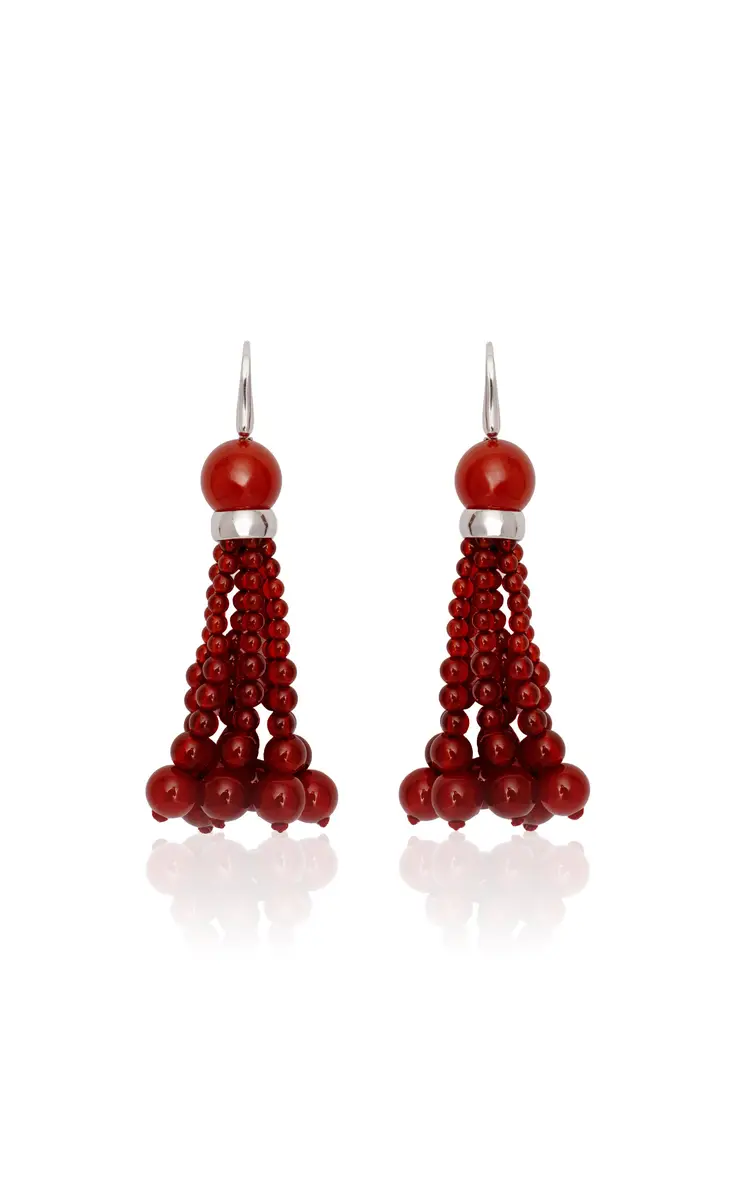 Le Sundial Venice Opera Carnelian Earrings | Image 1 Le Sundial Venice Opera Carnelian Earrings | Image 1