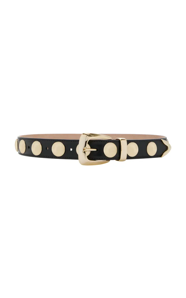 Khaite Benny Leather Stud Belt | Thumbnail 4 Khaite Benny Leather Stud Belt | Thumbnail 4