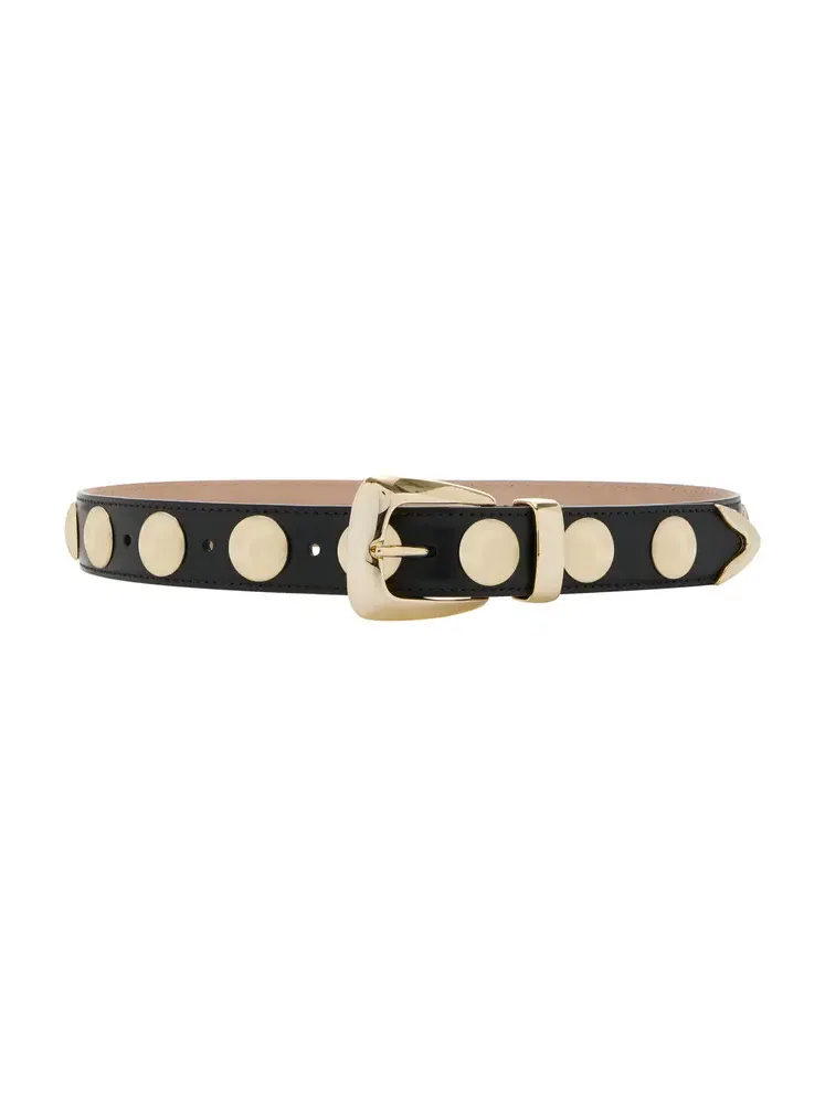 Benny Leather Stud Belt