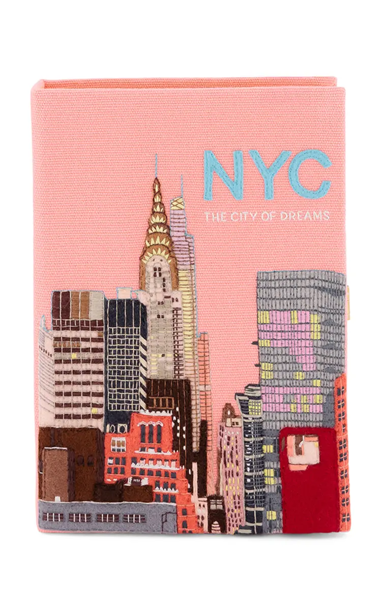 NYC: The City of Dreams Book Clutch NYC: The City of Dreams Book Clutch