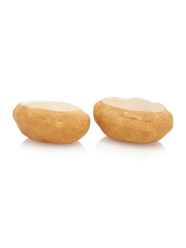 Moda Domus Set-of-Two Ceramic Potato Bowls