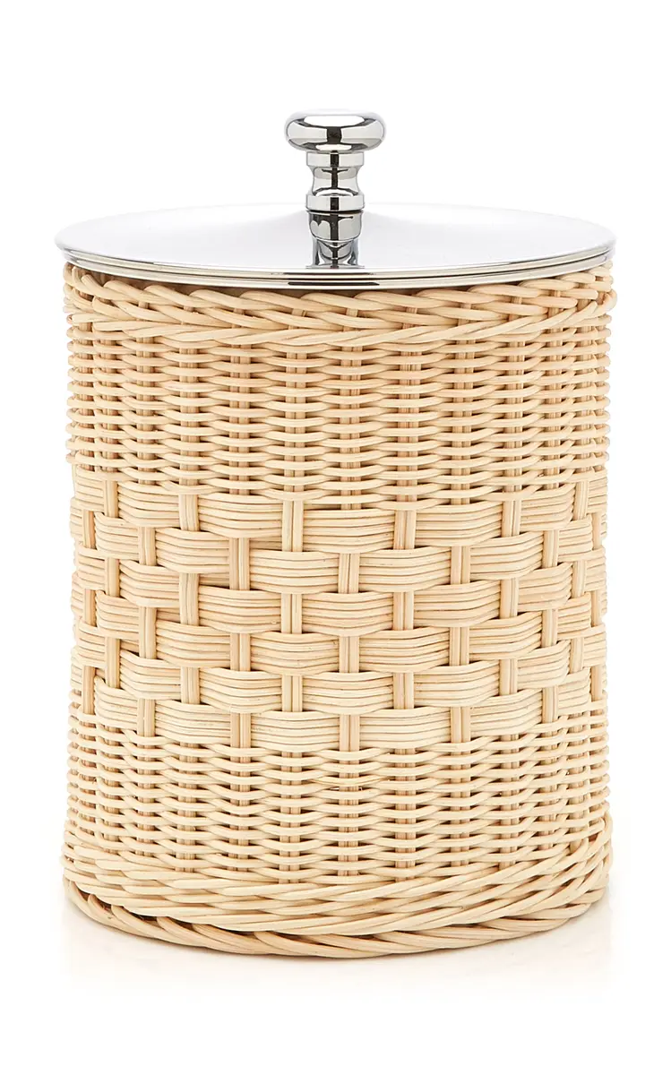 Moda Domus Wicker Ice Bucket | Image 1 Moda Domus Wicker Ice Bucket | Image 1
