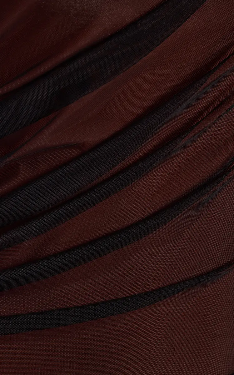Nensi Dojaka Draped Tulle Mini Dress | Thumbnail 5 Nensi Dojaka Draped Tulle Mini Dress | Thumbnail 5