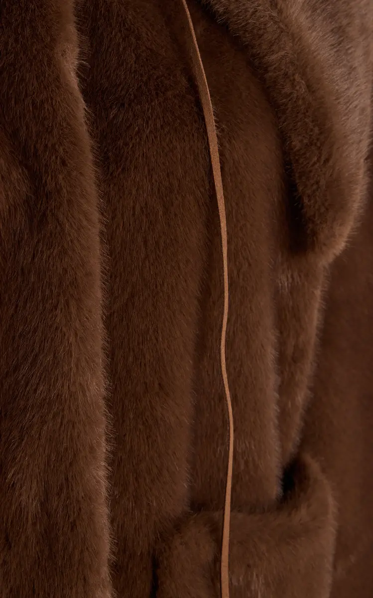 By Malene Birger Jacquie Faux Fur Coat | Thumbnail 13 By Malene Birger Jacquie Faux Fur Coat | Thumbnail 13