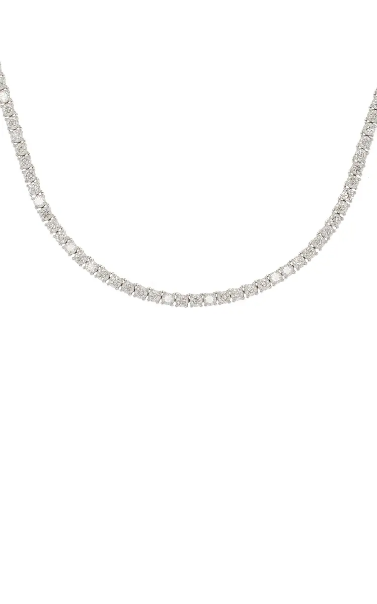 Anita Ko 18K White Gold Diamond Necklace | Thumbnail 3 Anita Ko 18K White Gold Diamond Necklace | Thumbnail 3