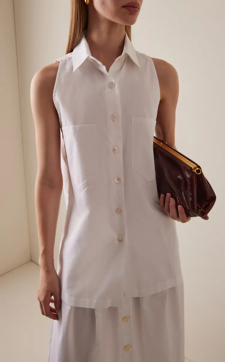 Giuliva Heritage The Emma Checked-Cotton Shirt | Thumbnail 2