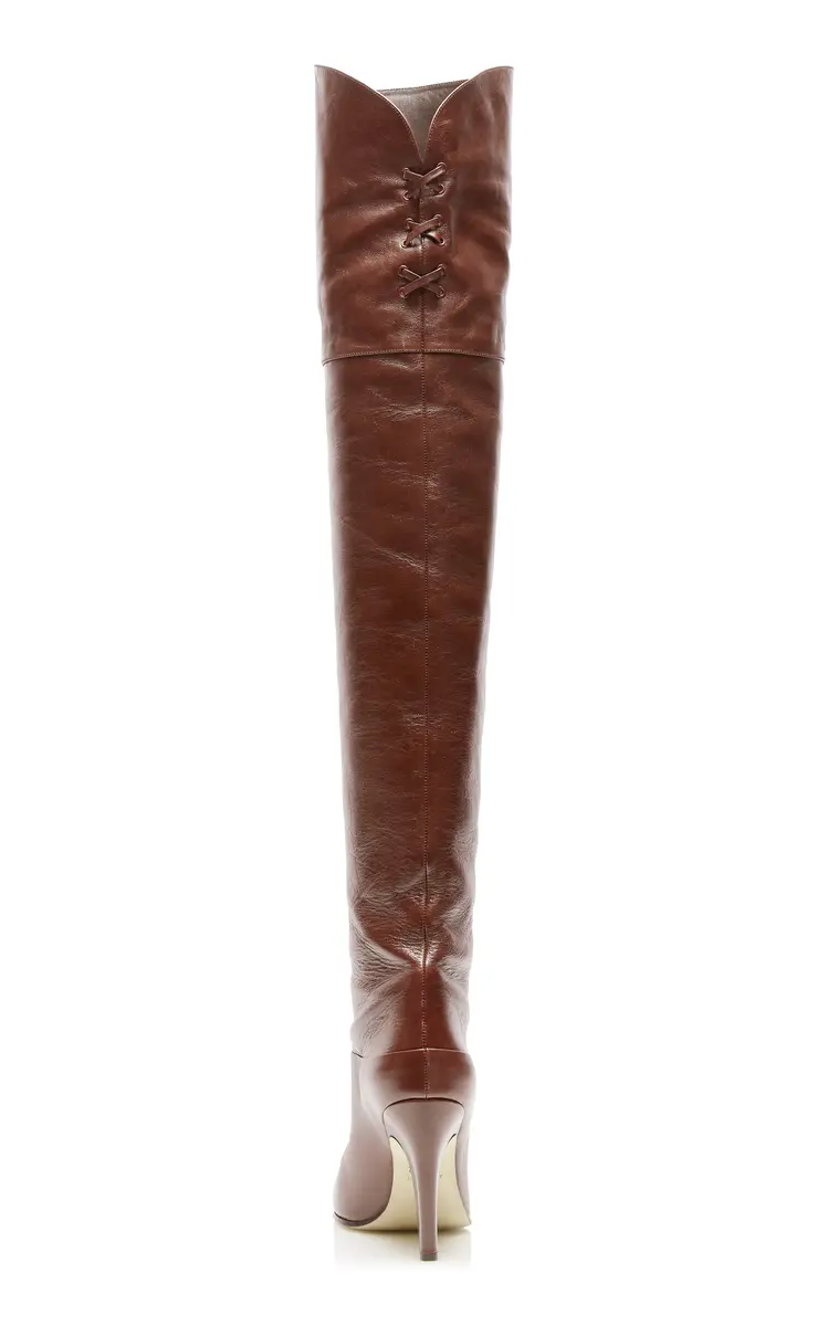 Chloé Eve Leather Over-The-Knee Boots | Thumbnail 10 Chloé Eve Leather Over-The-Knee Boots | Thumbnail 10