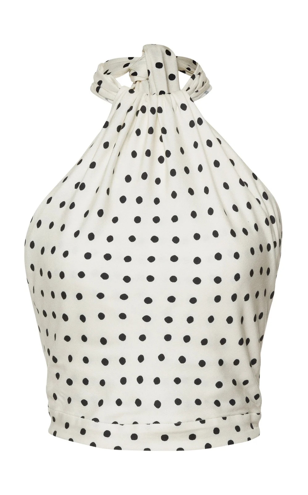Lena Hoschek Capri Polka-Dot Halter Top