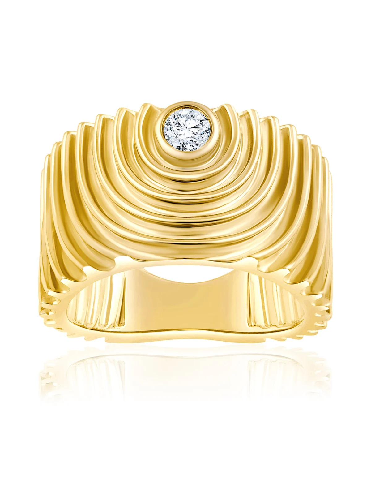 18k Yellow Gold Universum Band Ring 18k Yellow Gold Universum Band Ring