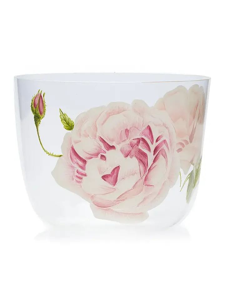 Giambattista Valli Home Painted Glass Water Tumbler